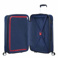 American Tourister Tracklite 4 Wheel Expandable Suitcase - 67cm -Luggage Store prod col 88745 1265 interior 50010.1669369890