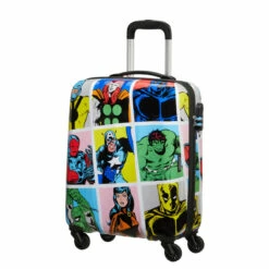 American Tourister Marvel Legends 2.0 4 Wheel Cabin Suitcase - 55cm -Luggage Store prod col 92690 9073 front34 26892.1686576179