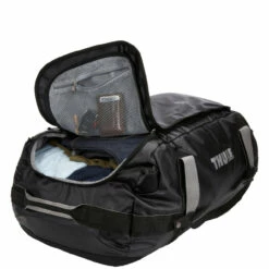 Thule Chasm 90L Duffle Backpack - 74cm -Luggage Store small thule chasm 90l tdsd204 black fs 04 3204417 1 95345.1657196610
