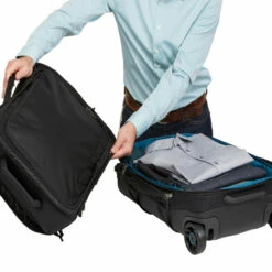 Thule Subterra 3 In 1 Wheeled Duffle - 55cm 27 Thule Subterra 3 In 1 Wheeled Duffle - 55cm -Luggage Store small thule subterra luggage 55cm22in black fs 01b 3204027 66593.1669288780