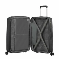 American Tourister Sunside 4 Wheel Expandable Suitcase - 77cm -Luggage Store sunside spinner interior 1 2 42137.1669142214