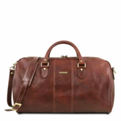 Tuscany Leather Lisbona Large Duffle - 55cm -Luggage Store tl lisbon tl141657 13 60901.1659360281