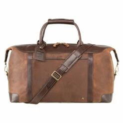 Visconti Voyager Leather Holdall Cabin Size - 55cm -Luggage Store voyager 1 63244.1682677626
