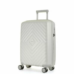 Rock Infinity 4 Wheel Cabin Suitcase - 54cm -Luggage Store white s01 copy 21910.1686819982